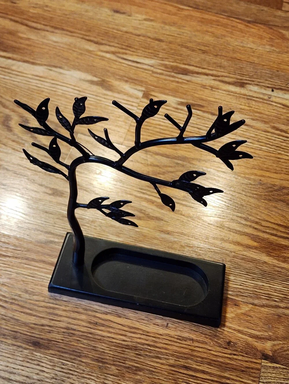 Jewelry Tree Organizer Earring Necklace Bracelet Holder With Trinket Tray
